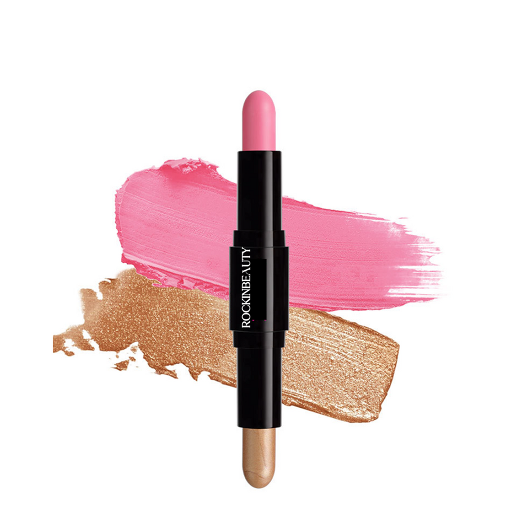 2-IN-1 DUO CONTOUR & HIGHLIGHTER - PINK GLOW